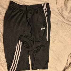 Adidas Charcoal Joggers Size M